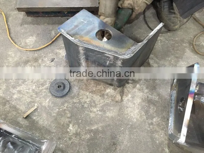 Technics of stamping and welding and bending