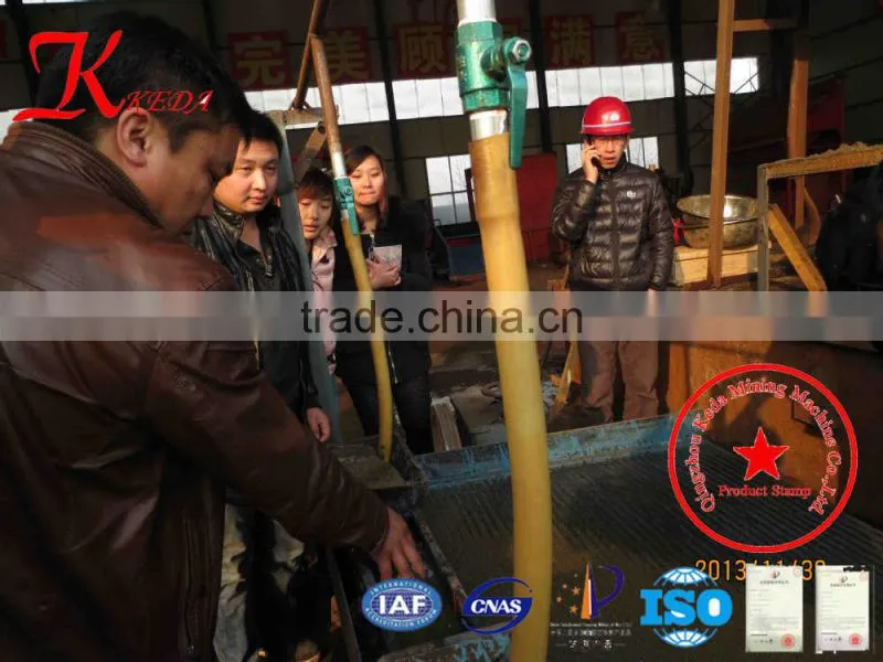 Portable Mobile Gold Shaking Table Concentrator/Gold Separating Machine