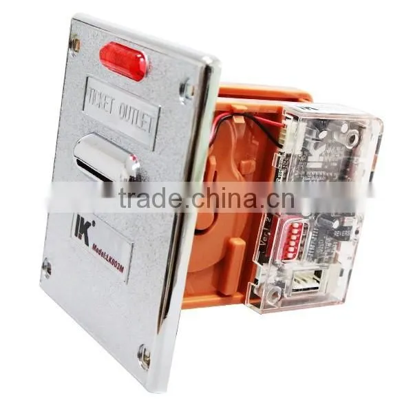 LK003M Realistic 8D Cinema Racing simulator game machine Ticket dispenser