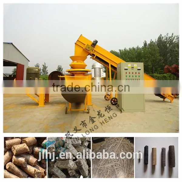 Energy Saving Wood Biomass Briquette Machine with ISO Standard