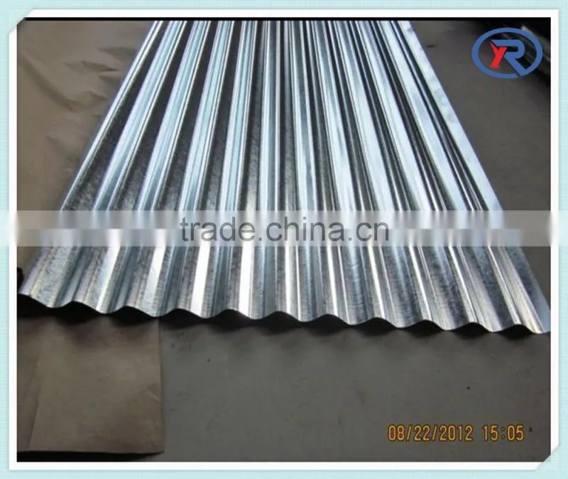 Galvanized Corrugated Steel Sheet/roofing metal sheet/Zinc coated steel sheet