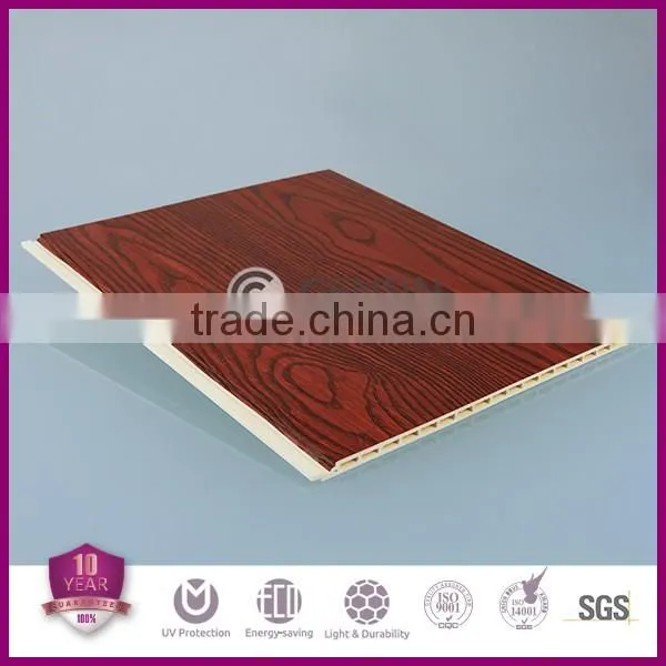 Indoor decorative Eco-friendly laminated WPC panel
