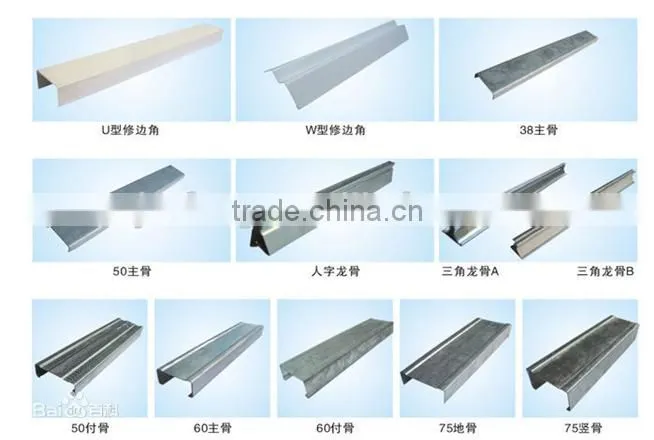 Hot Dipped Galvanized Drywall Metal Stud and Track