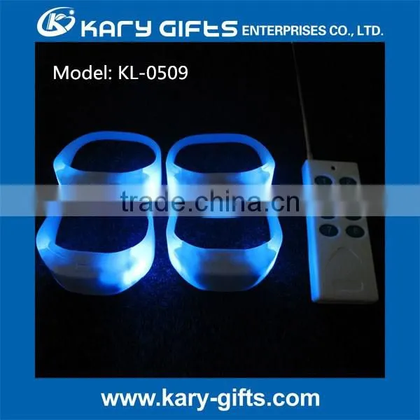 Quality Manufacturer Concert DMX512 programable led bracelet DMX