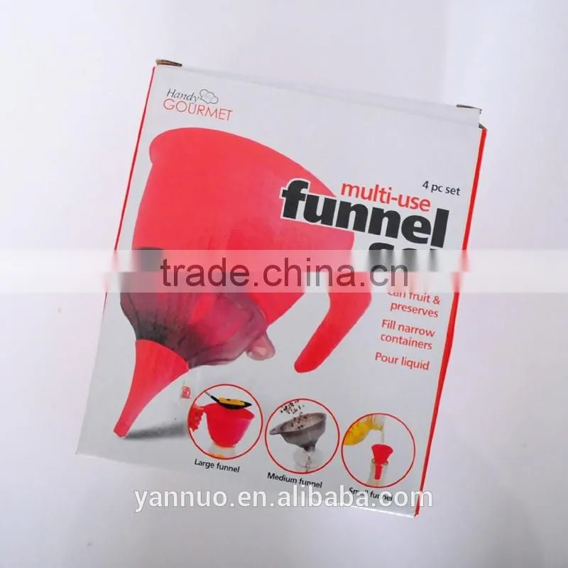 Plastic filter funnel, small and large Beer Funnel Set