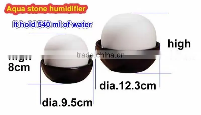 Set of 2 Aqua Air Purifier Natural Stone Humidifier