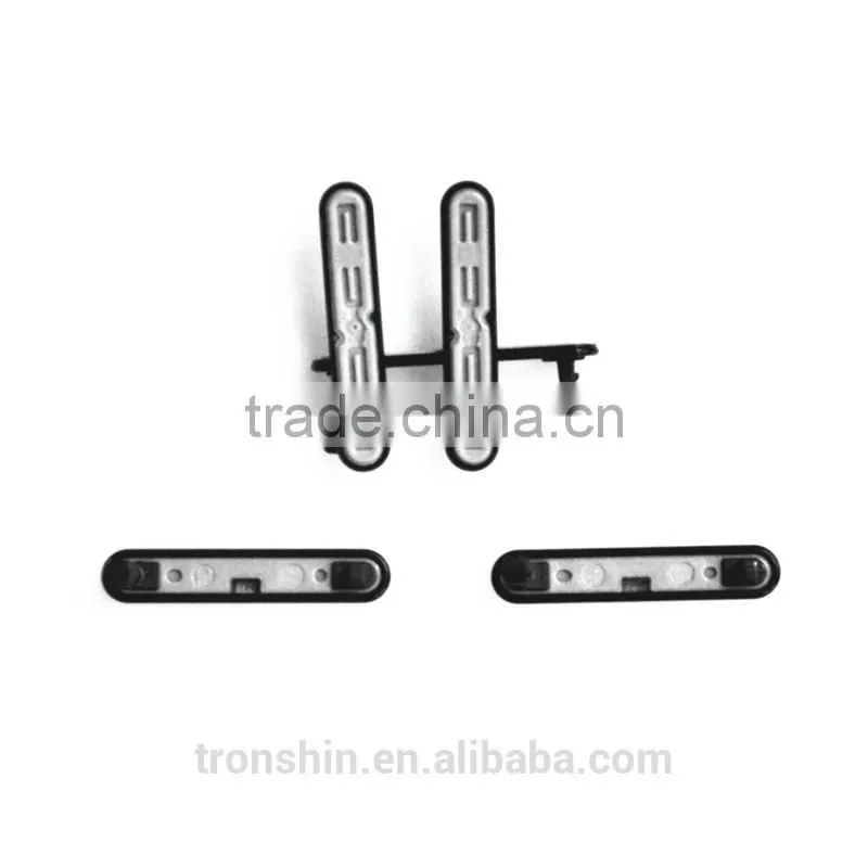 Waterproof side key button for electronics over-molding silicone rubber