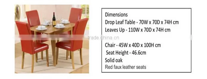 Folded Table , Modern Dining Table Set