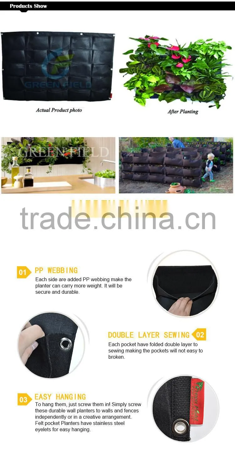 Urban garden vertical living wall planter bags hydroponic systems wall