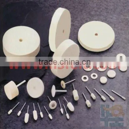 Wool Felt Polishing Wheel Used for polishing marble,metal,glass,diamond
