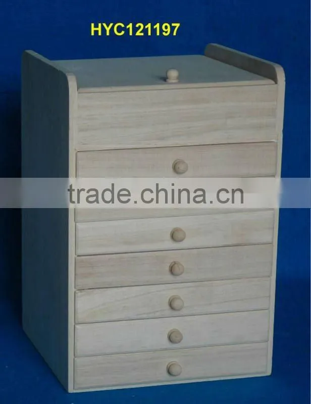 wooden cabinet for collection