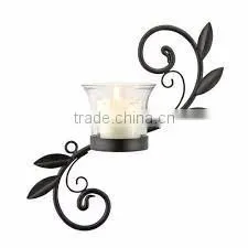 star design golden unique wall hanging tealight holder