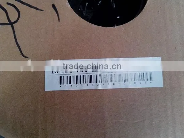 Metallized BOPP film 37mic for flower packing