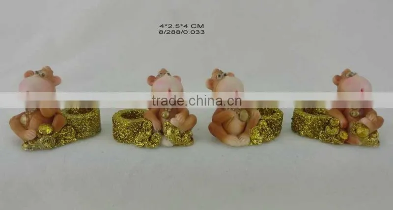 2016 Polyresin Decoration symbol monkey For Russian New Year