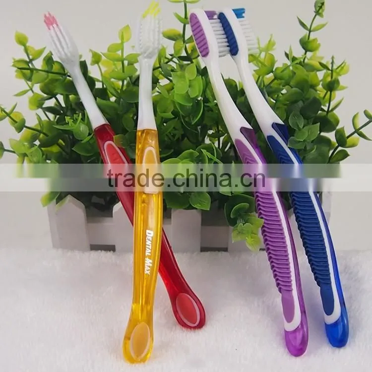 Soft Big Rubber Handle Toothbrush Non-slip Handle Toothbrush Teeth Care