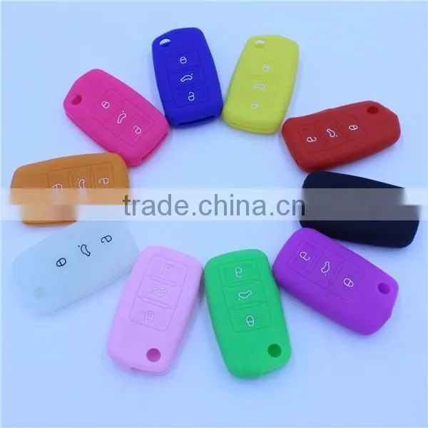 For Volkswagen 3 buttons smart remote keys holder,for vw car key key shells