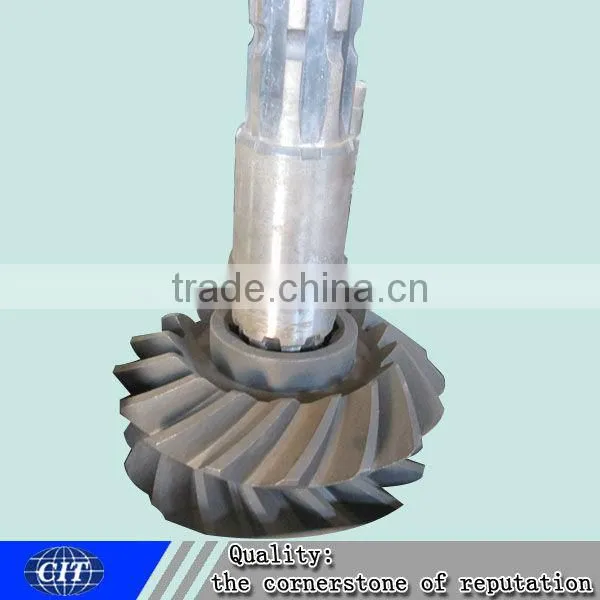 worm shaft resin sand casting forging