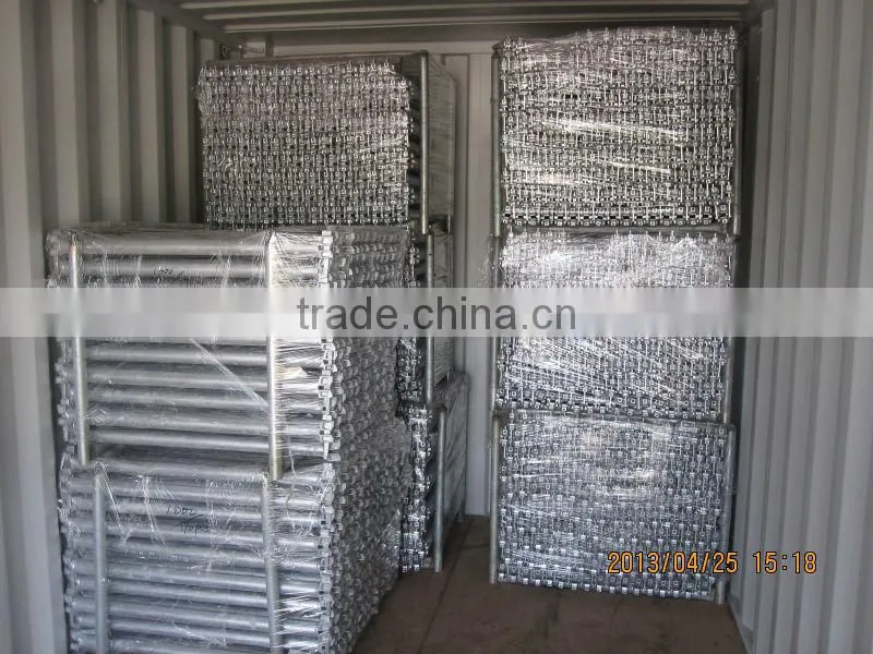 All round multi-direcional system layher scaffolding ringlock