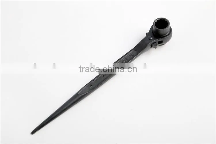 Pointed tail ratchet wrench