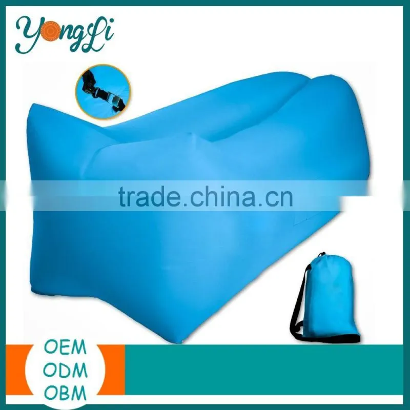 Factory Direct Sale USA Durable Fabric Inflatable Air Lounge Sofa Bed