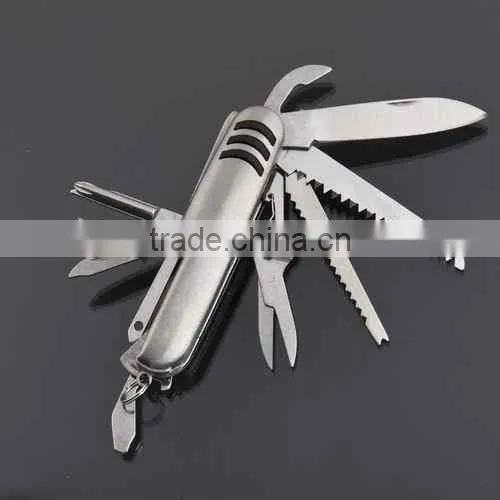 11 IN 1 Stainless Multifunction Tool Swiss Style Army Knife