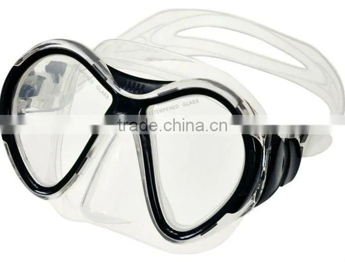 OEM waterproof wholesales silicont material skirt diving masks