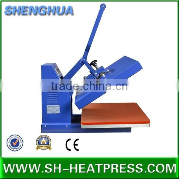 Most popular sublimation manual flat heat press machine 15x15