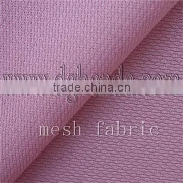 polyester pink BK mesh fabric for sports shoe lining