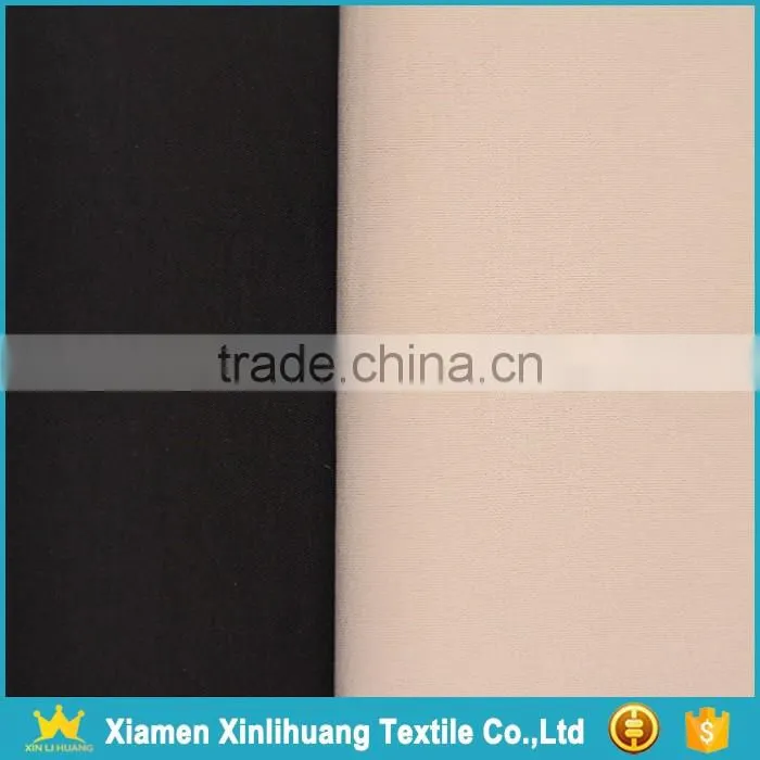 Wholesale Cheap Price Black Pure Polyester Chiffon Fabric for Dresses