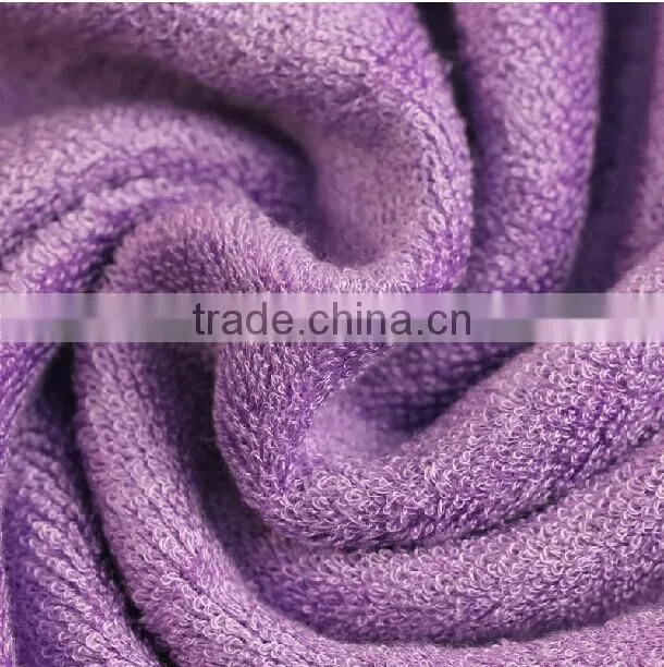 terry solid color dyed towels