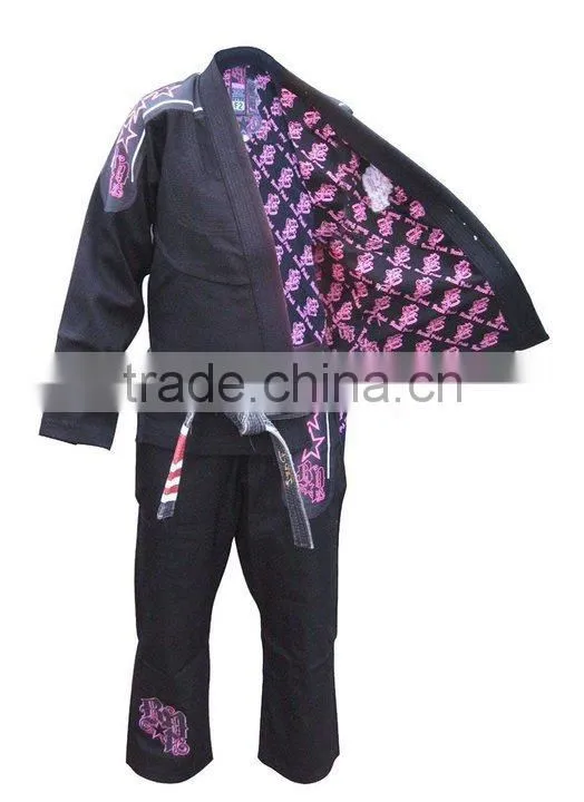 Single Weave Brazilian Jiu Jitsu Gi (Blue,Black,White,Navy Blue,Pink)
