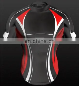 2016 trendy custom sublimation rugby jersey with different colors