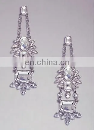 BEADED BLUE PEARL EARRINGS