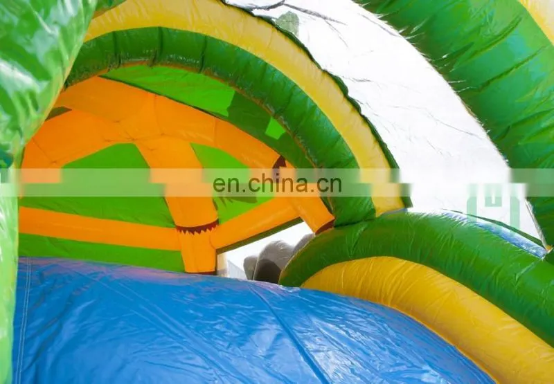 HI promotion!! Elephant inflatable bouncer with water slide, kids slide bouncer pool