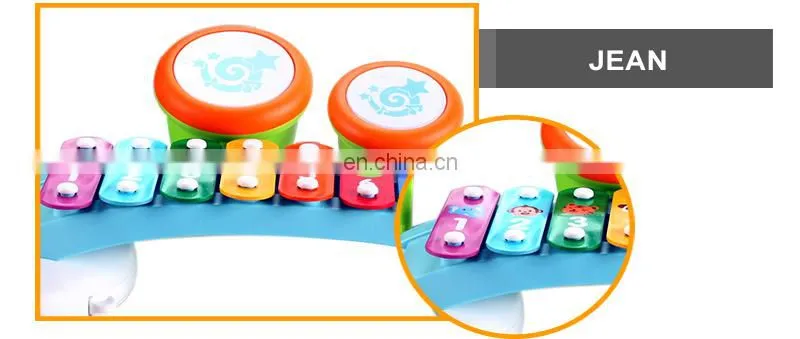 Lovely child plastic xylophone keys mini piano