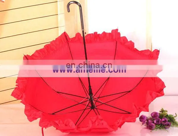 A0426 Beautiful frilly umbrellas for wedding
