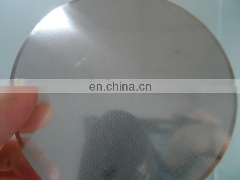 Etching/stamping stainless steel disk filter