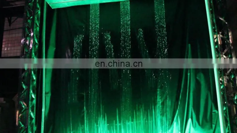 Wall waterfall fountain water print curtain CNC nozzle