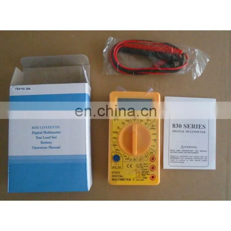 Frankever DT830D Mini Digital Multimeter DC/AC Voltage Current Resistance Tester