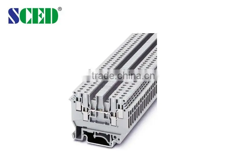 din rail double layer wiring terminal blocks wholesale