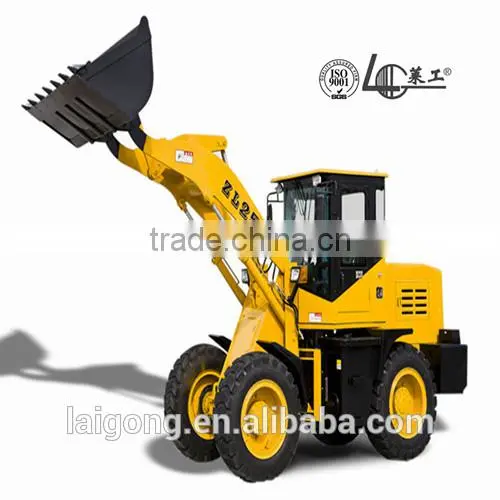 Best Price! Competitive 2.5t wheel loader with single bucket with snow shovel