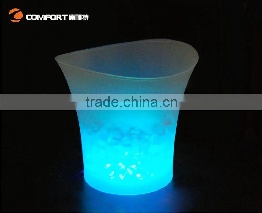 Customized vertical double sided stand up clear LED table tent menu holder manufacturer