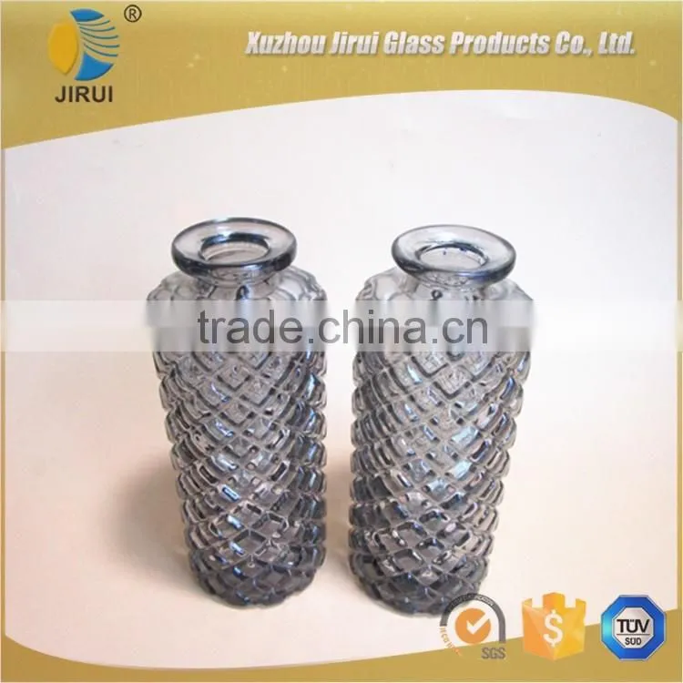 Smoky-gray Diamond aroma diffuser glass bottle 150ml