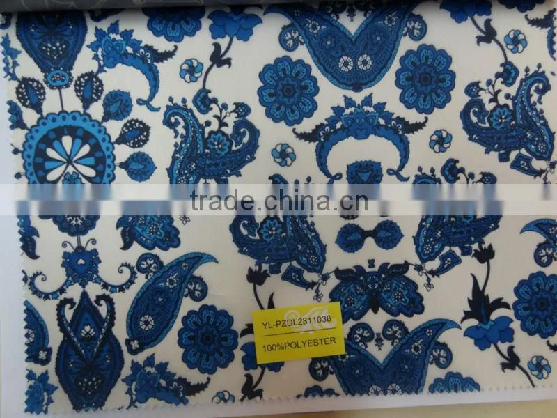 Typical Printed Twill Fabric
