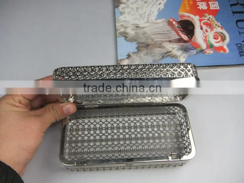 6.5 inch Reticular gift box frame cosmetic bag