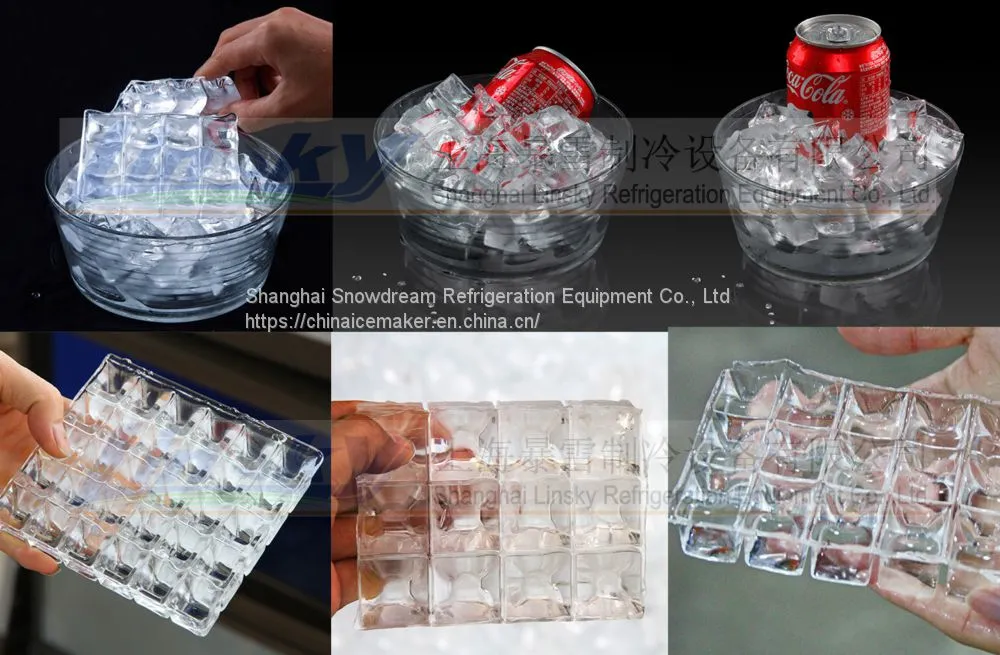 Linsky Cube Ice Machine for Edible Ice Supply