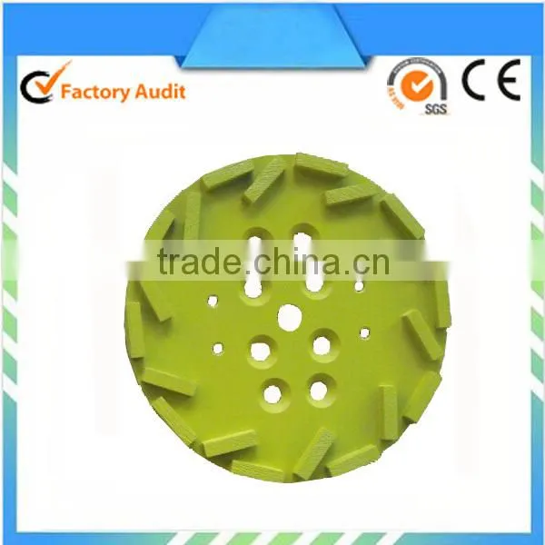 250mm diamond floor grinding plate