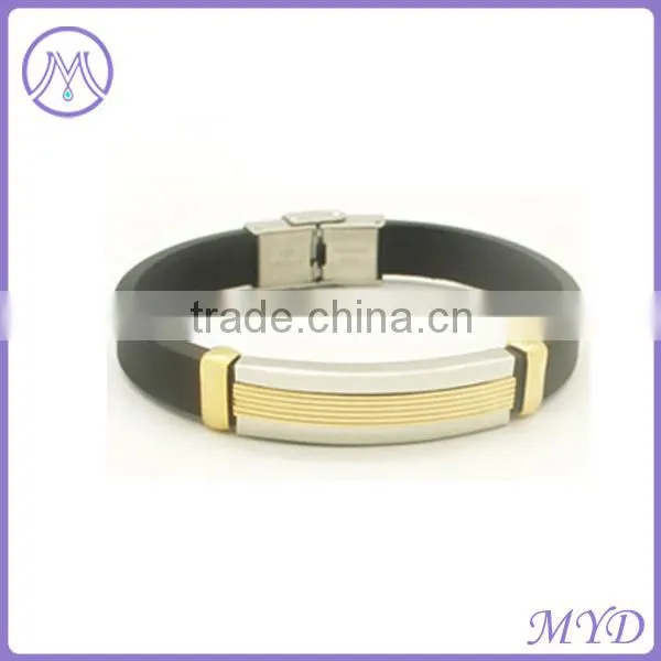 Charming and beautiful silicone wristband bracelet