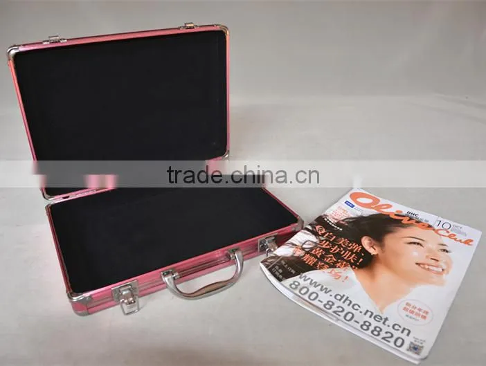 Best New Pink Beauty Women Aluminum Portable Case