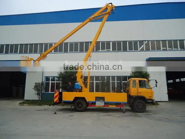 Good Performance Dongfeng 145 High Platform Truck, aerial work platform truck